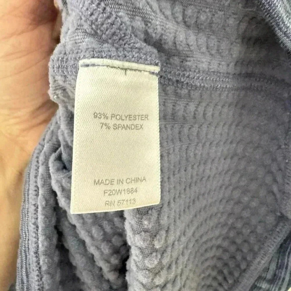 EMS Techwick Womens Size XS Half-Zip Top Fitted Pullover Blue Textured - Picture 6 of 7